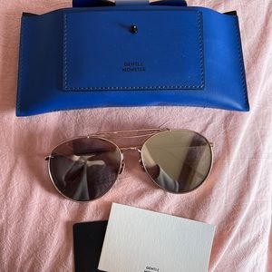 Gentle Monster “Gold Big Bully” sunglasses